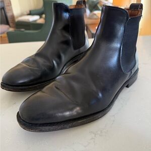 Allen Edmonds Black Leather Chelsea Boots